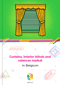 Curtains, interior blinds and valances market in Belgium