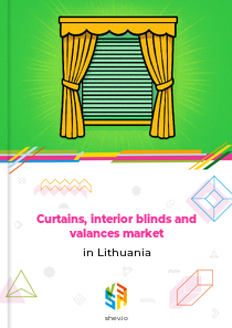 Curtains, interior blinds and valances market in Lithuania