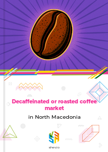 Decaffeinated or roasted coffee market in North Macedonia