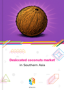 Desiccated coconuts market in Southern Asia