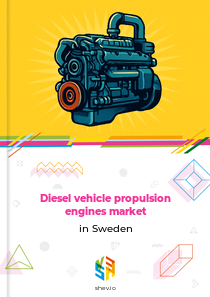Diesel vehicle propulsion engines market in Sweden