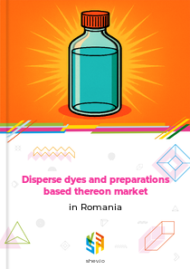 Disperse dyes and preparations based thereon market in Romania