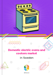Domestic electric ovens and cookers market in Sweden