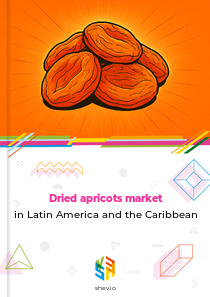 Dried apricots market in Latin America and the Caribbean