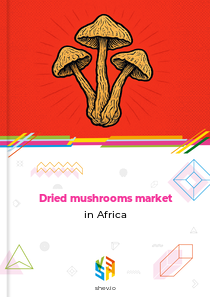Dried mushrooms market in Africa
