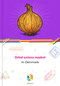 Dried onions market in Denmark