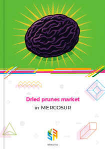 Dried prunes market in MERCOSUR