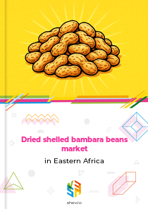 Dried shelled bambara beans market in Eastern Africa