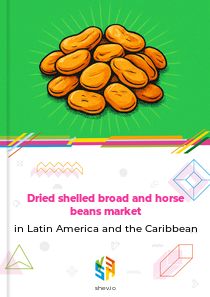 Dried shelled broad and horse beans market in Latin America and the Caribbean