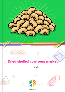 Dried shelled cow peas market in Iraq
