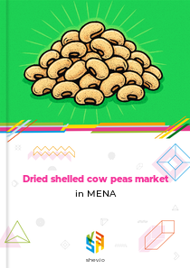 Dried shelled cow peas market in MENA