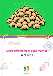 Dried shelled cow peas market in Nigeria