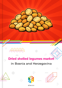 Dried shelled legumes market in Bosnia and Herzegovina
