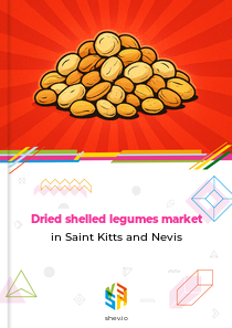 Dried shelled legumes market in Saint Kitts and Nevis