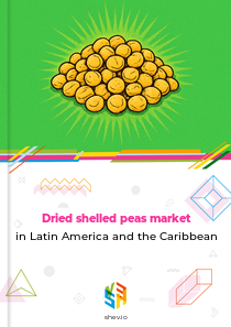Dried shelled peas market in Latin America and the Caribbean