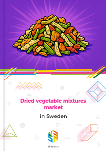 Dried vegetable mixtures market in Sweden