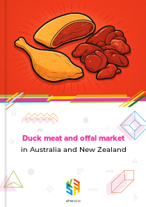 Duck meat and offal market in Australia and New Zealand