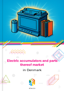 Electric accumulators and parts thereof market in Denmark