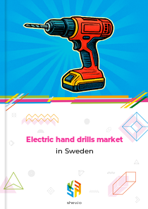 Electric hand drills market in Sweden