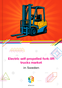 Electric self-propelled fork-lift trucks market in Sweden