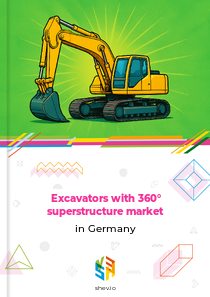 Excavators with 360° superstructure market in Germany