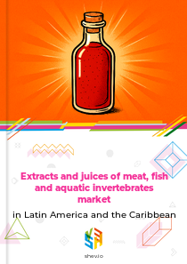 Extracts and juices of meat, fish and aquatic invertebrates market in Latin America and the Caribbean