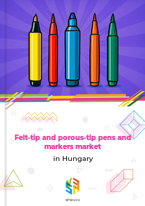 Felt-tip and porous-tip pens and markers market in Hungary