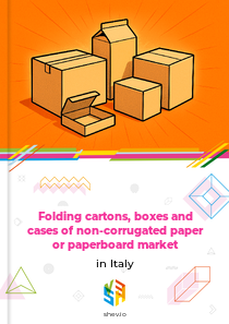 Folding cartons, boxes and cases of non-corrugated paper or paperboard market in Italy