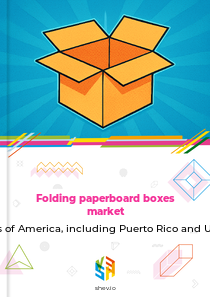 Folding paperboard boxes market in United States of America, including Puerto Rico and US Virgin Islands