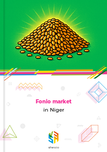 Fonio market in Niger