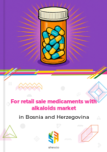 For retail sale medicaments with alkaloids market in Bosnia and Herzegovina