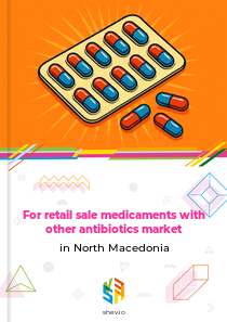 For retail sale medicaments with other antibiotics market in North Macedonia