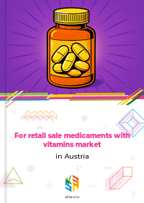 For retail sale medicaments with vitamins market in Austria
