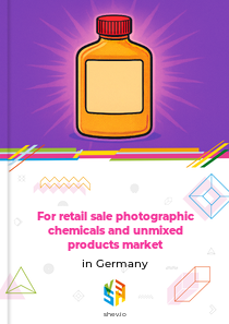 For retail sale photographic chemicals and unmixed products market in Germany