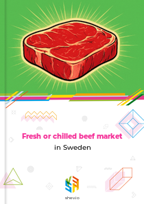 Fresh or chilled beef market in Sweden