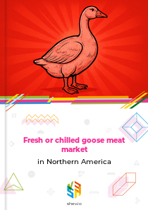Fresh or chilled goose meat market in Northern America