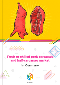 Fresh or chilled pork carcasses and half-carcasses market in Germany