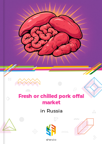 Fresh or chilled pork offal market in Russia