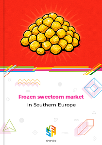 Frozen sweetcorn market in Southern Europe