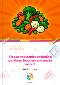 Frozen vegetables excluding potatoes, legumes and maize market in Tunisia