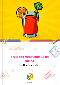 Fruit and vegetable juices market in Eastern Asia