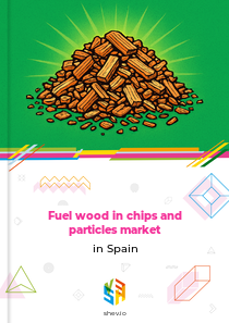 Fuel wood in chips and particles market in Spain