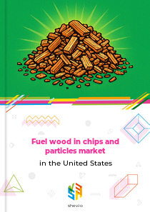 Fuel wood in chips and particles market in the United States