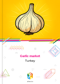 Garlic market Turkey