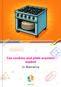 Gas cookers and plate warmers market in Romania