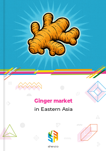 Ginger market in Eastern Asia