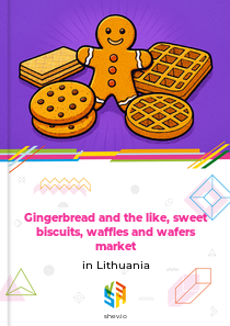 Gingerbread and the like, sweet biscuits, waffles and wafers market in Lithuania