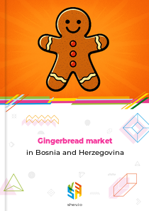 Gingerbread market in Bosnia and Herzegovina