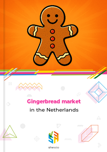 Gingerbread market in the Netherlands