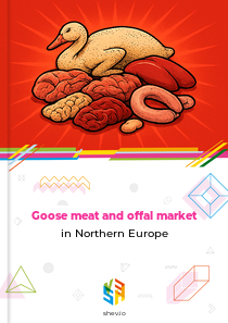 Goose meat and offal market in Northern Europe